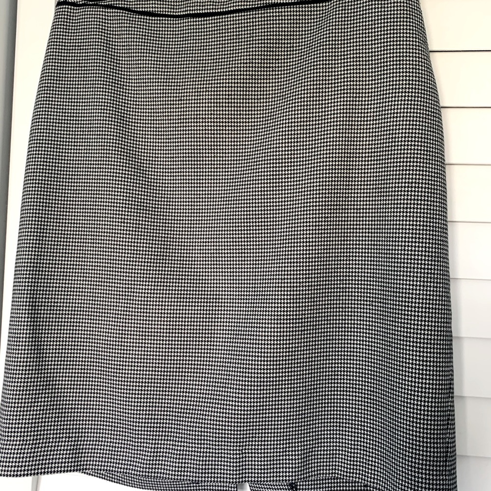 Jacob houndstooth pencil skirt